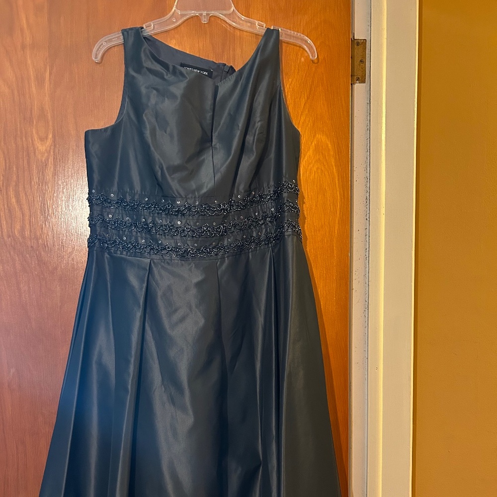 Bloomingdale's Jones NY Beaded Waist Dress